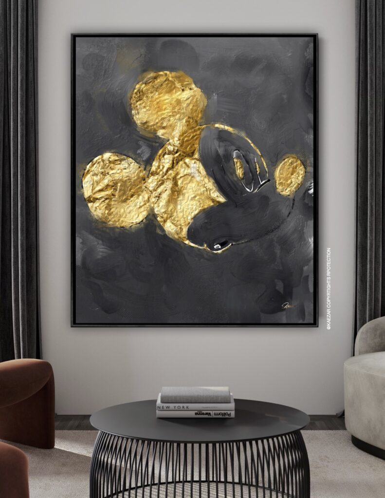 PREMIUM GOLD MICKEY 3